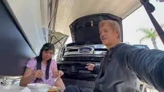 Replacing a new water pump of our  2017  F250 Super Duty Pick Up truck