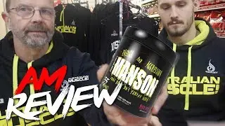 Dark Metal Manson Pre-Workout AM Review!