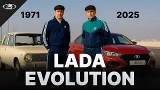 Эволюция Lada (1970&ndash;2025) | Хронология AI-трансформаций автомобилей