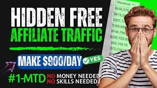 HIDDEN Affiliate Marketing: Make $900 A Day, Promote CPA Offers for Free, QUICKLY