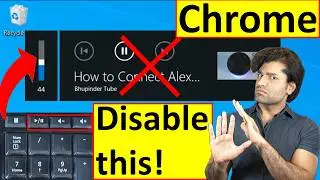 How to remove volume pop up overlay Chrome Windows 2024