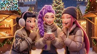 Christmas Market Magic Demon Hunters | Animated Music Video | Croco Beat
