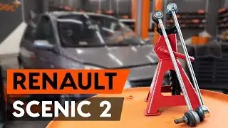 How to change&nbsp;front anti roll bar link&nbsp;/ front drop link on&nbsp;RENAULT SCENIC 2 (JM)