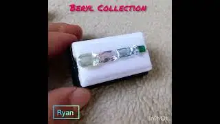 #beryl #emerald #goshenite #aquamarine #morganite #helirodol #gemstone #collection #collector