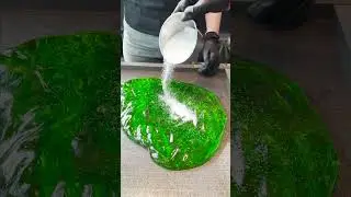 Easy Green Apple Candy 🍏 #asmr #satisfying #candy
