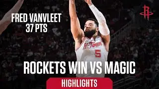 Rockets Win vs Magic in Final Home Game | Houston Rockets
