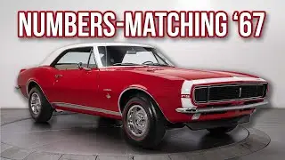 Restored Numbers-Matching 1967 Chevrolet Camaro RS 327 V8 4-speed  -  SOLD  -  137265