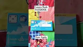 Canara Bank Passbook Kaise Order Kare😱😱 || How To apply Canara Bank Passbook || Free Passbook