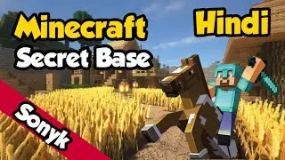 Building secret underground house in minecraft | Part 2 | Hindi | Sonyk |