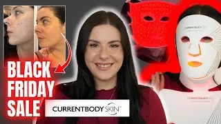 Currentbody MEGA Black Friday Sale LED Light Therapy Mask | Before and After Reviews