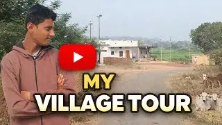 My Beautiful Village Tour | Green Fields & Simple Life 🌱