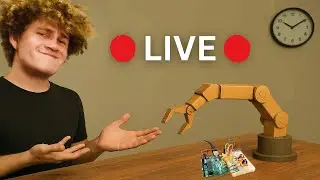 🔴LIVE🔴 making a robot arm...
