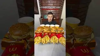 4 COMBOS DO BIG MAC POR MENOS DE R$50