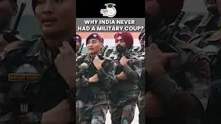 Why did India Never have a Military Coup? #militarycoup #military #shorts #shortsfeed