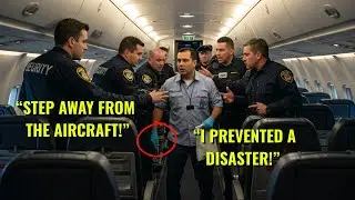 Janitor Cleaning Plane Questioned by Security &mdash; Prevented Major Security Breach