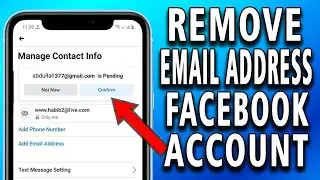 How To Remove Email Address On Facebook Account
