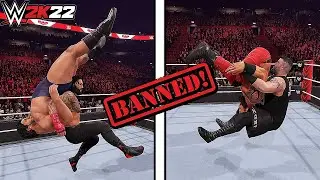 30 Deadly Wrestling Moves the WWE Banned! - WWE 2K22