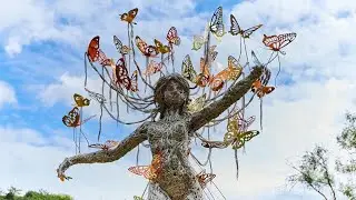 Introduction to Robin Wight&rsquo;s FantasyWire new sculpture Lepidoptera.
