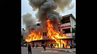 Fire Guts Yinka Ayefele's Fresh FM [ Video ]