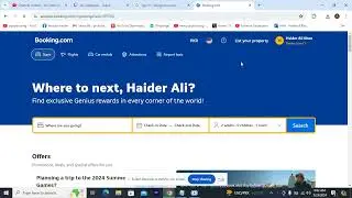 how to add a debit or credit card to BOOKING.COM?