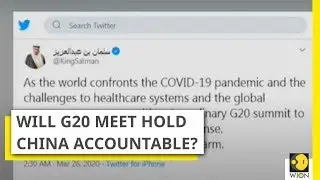 G20 Extraordinary Virtual Leaders' Summit on COVID-19 today