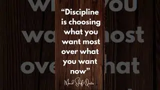 Discipline Creates Freedom #Shorts #MindShift
