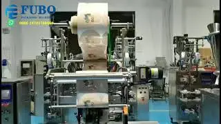 Grains powder/whole grains powder sachet packing machine with zigzag cut