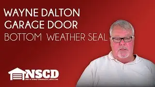 Нижний уплотнитель для гаражных ворот Wayne Dalton