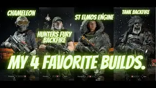 The division 2 my 4 favorite builds + Gameplay 10-24mega DPS!