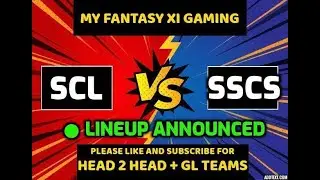 St. Lucia T10 Blast 2022, Match 26: SCL vs SCCS Dream11 Prediction, Fantasy Cricket Tips, Playing 11