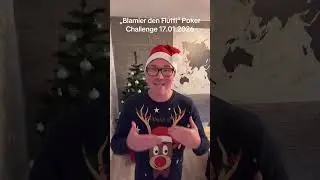 Bewerbung f&uuml;r &bdquo;Blamier den Fluffi&ldquo; Poker Challenge am 17.01.2026 🙈😉