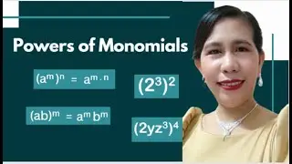 POWERS OF MONOMIALS