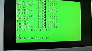 Dragon 64 connected to a HxC 2001 Floppy Emulator