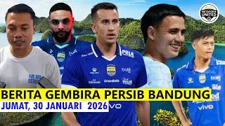 Kabar Menggembirakan Memberi Semangat Baru Bobotoh 🔵 Berita Persib Terbaru 🔵 30 Januari 2026
