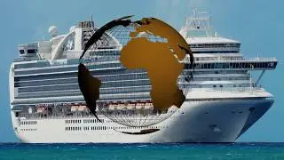 Een terugblik op het vertrek van Emerald Princess uit de Rotterdamse haven op woensdag, 9 mei 2012.