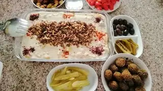 فتة حمص باللحمة | طبخة ستي الخليلية| جمانة ستار