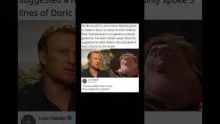 For Brave (2011), actor Kevin Mckidd opted to speak in Doric (a native Scottish dialect). Pixar had