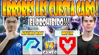 AZURE RAY VS MOUZ BO3[GAME 2]FAITH BIAN, ORI, FY VS SUPREAM - PGL WALLACHIA SEASON 1 - DOTA- ESB