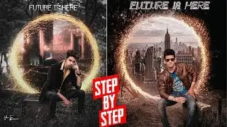 Future is Here Instagram Viral Editing Step by Step || PicsArt Futuristic Manipualtion Editing