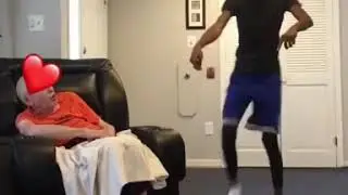 Viral caregiver dancing to wipe me down