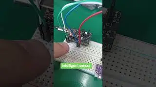 An intelligent sensor for environmental monitoring, with #micropython