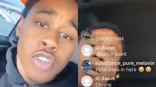 6ix Shotz shot at on ig live