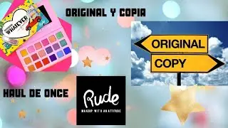 Haul de Once original y copia - Paleta Rude - Whatever forever