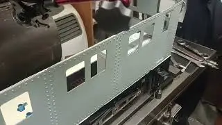 Trial Assembly of LMS 1831 model Locomotive