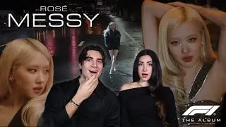 ANGEL VOICE!👼🏼 ROSÉ - Messy (From F1® The Movie) [Official Music Video] REACTION!!