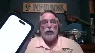 Facebook Live 12.17.2024- Join Bob Lusk for Pond Talk