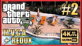 GTAV Make Visuals Great Again + Redux Story Mode 4K60fps Walkthrough Part 2 Complications Father/Son