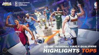 DUNK CITY DYNASTY | Региональный финал Латинской Америки, отборочные, топ-5 🇧🇷🇲🇽🇨🇱