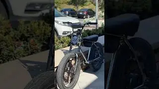 crew dart e bike with suspension and baja light