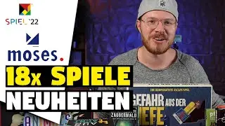 Alle Brettspiele vom MOSES VERLAG 2021/2022 - SPIEL Messe